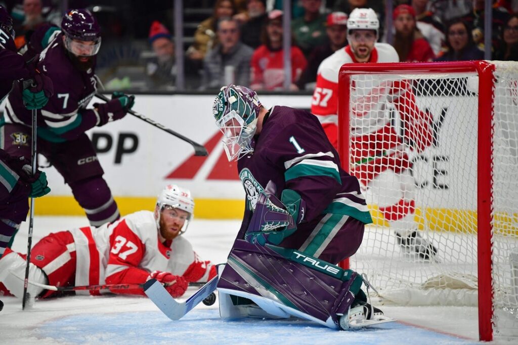 Red Wings top Ducks, complete West Coast road sweep - Field Level Media ...