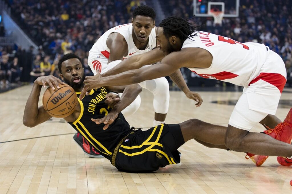 RJ Barrett Settling In After Trade, Leads Raptors Past Warriors - Field ...