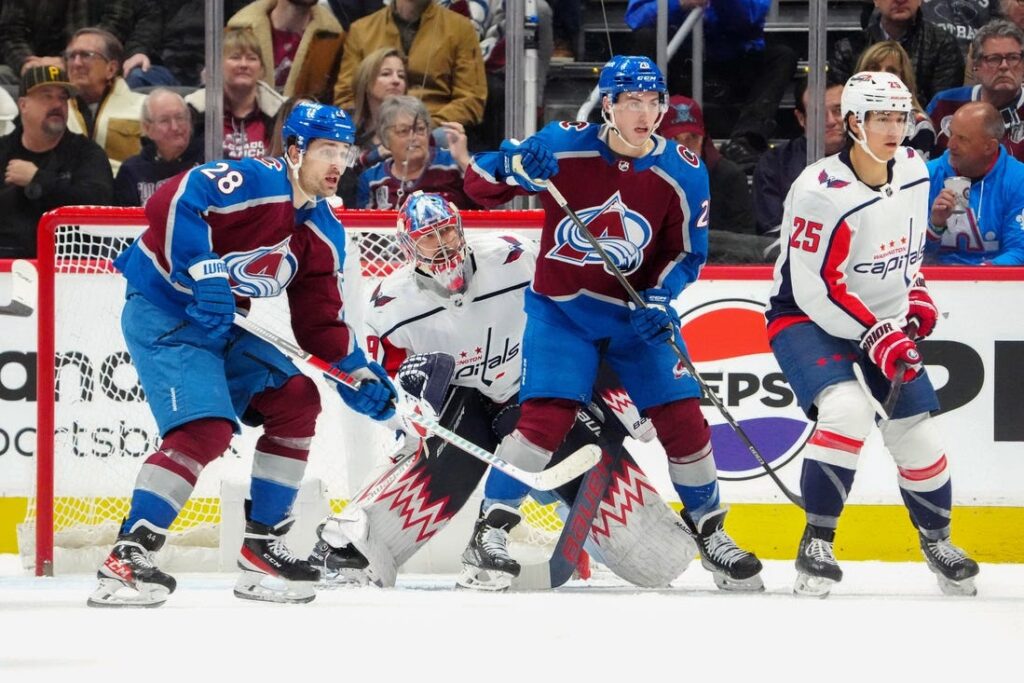 Nathan MacKinnon Nets 4 Goals As Avalanche Crush Caps - Field Level ...