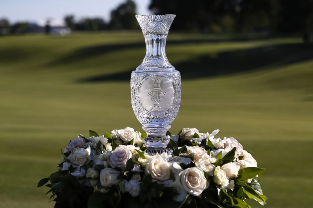 solheim cup trophy