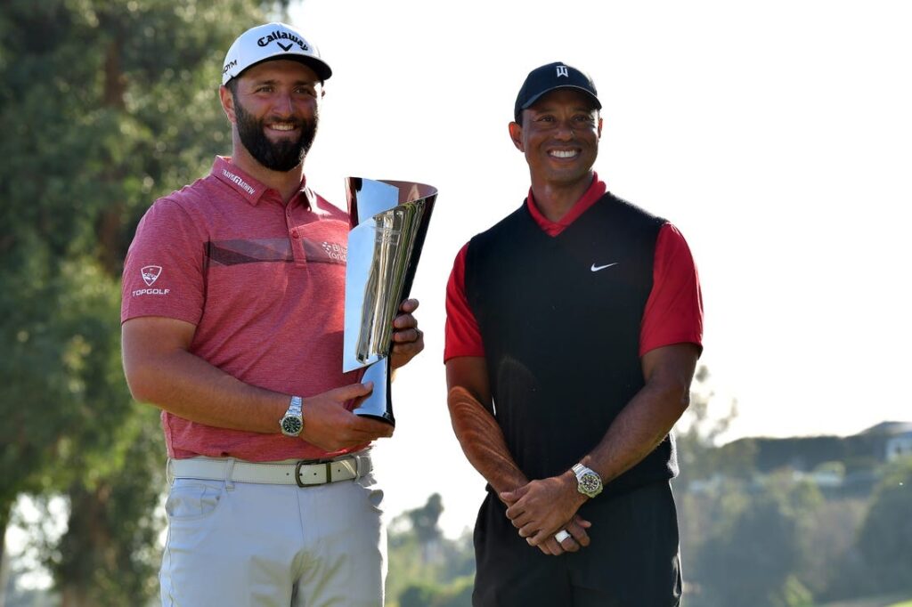 jon rahm tiger woods