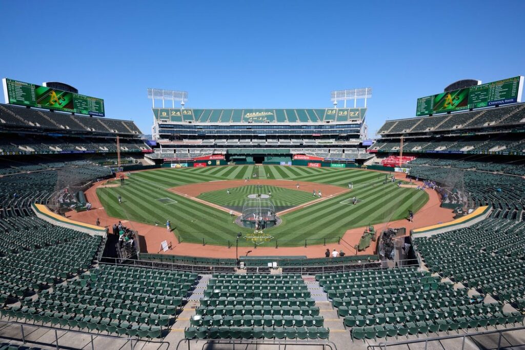 Oakland Coliseum general view