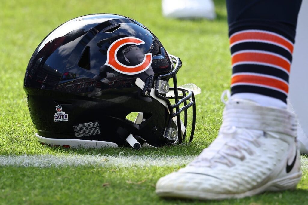 chicago bears helmet