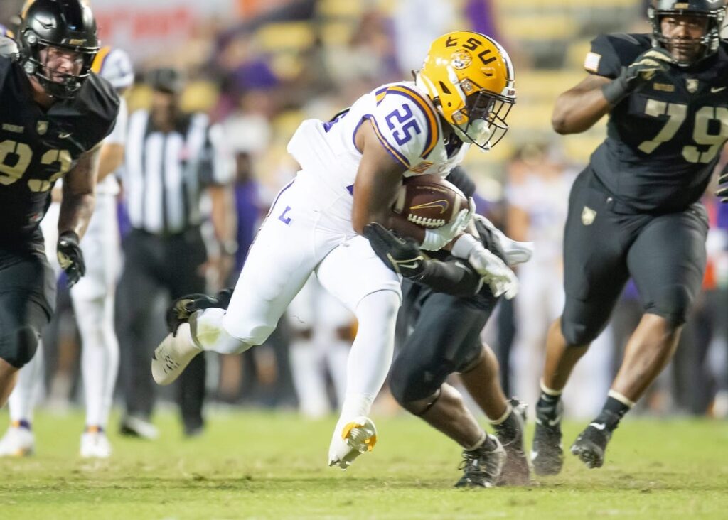 LSU Running Back Trey Holly Arrested on Felony Charges Including Attempted Murder