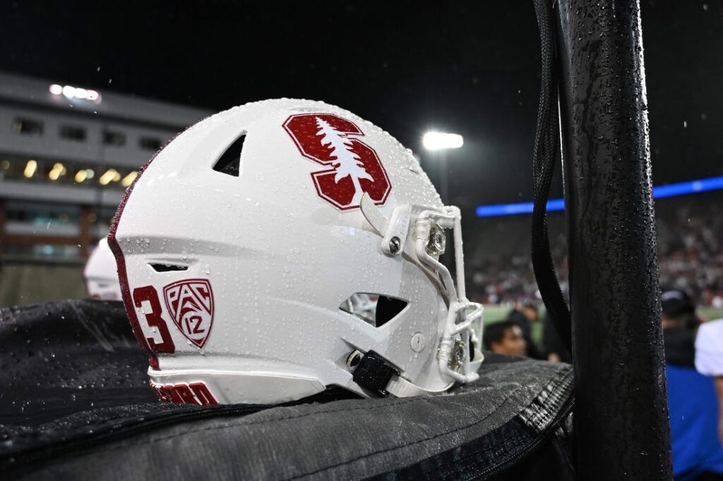 Stanford football helmet