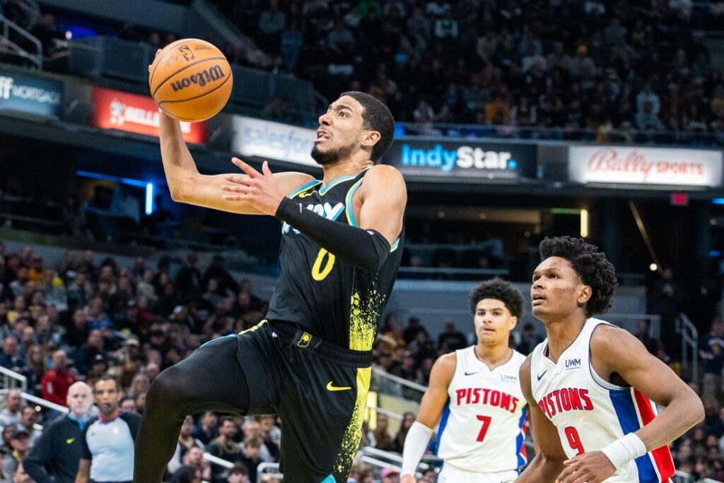 Pistons, Pacers Haliburton