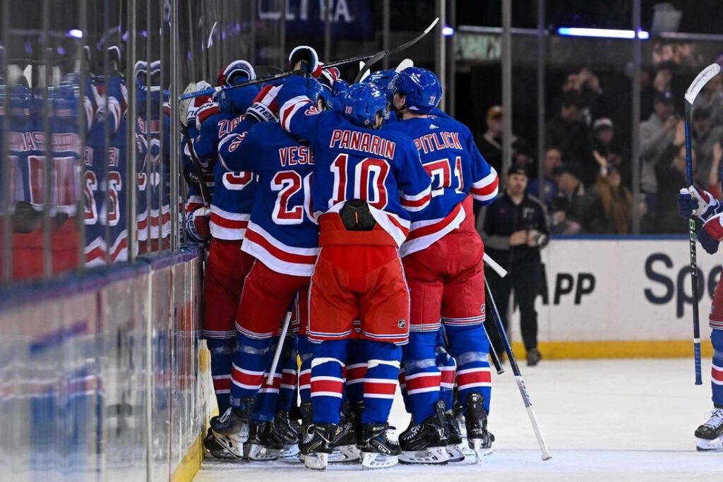 rangers, avalanche