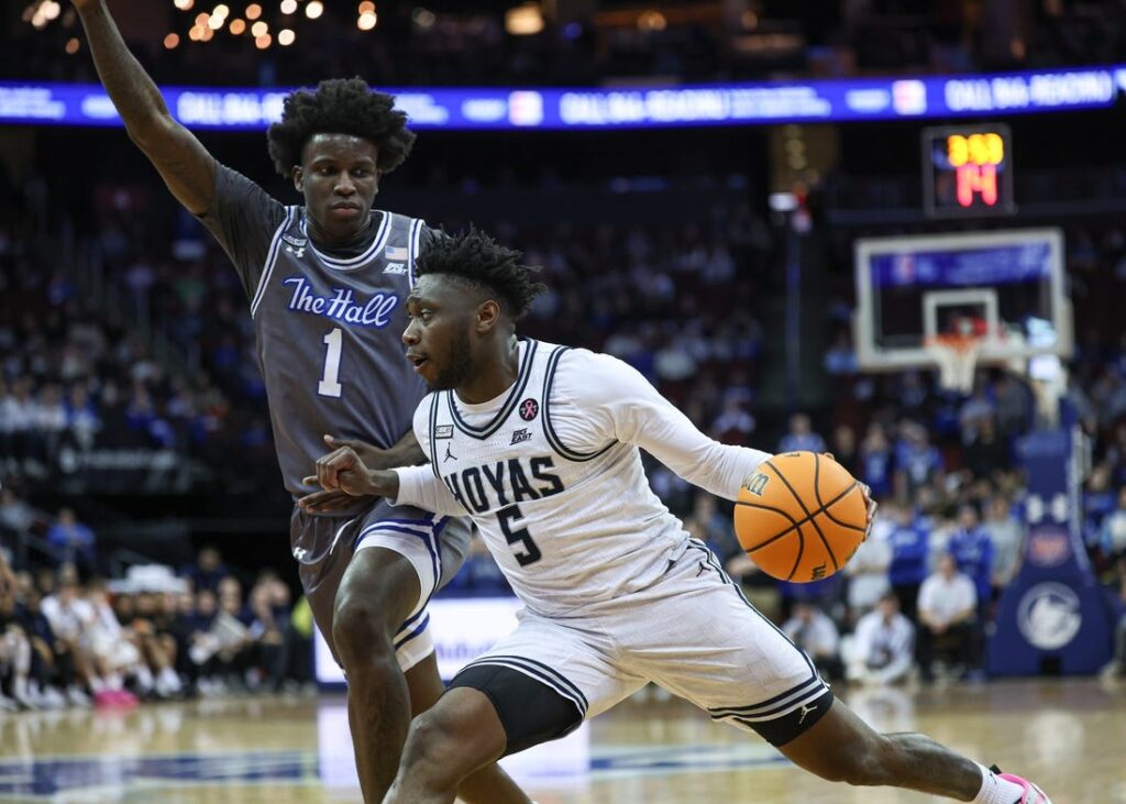 georgetown, seton hall