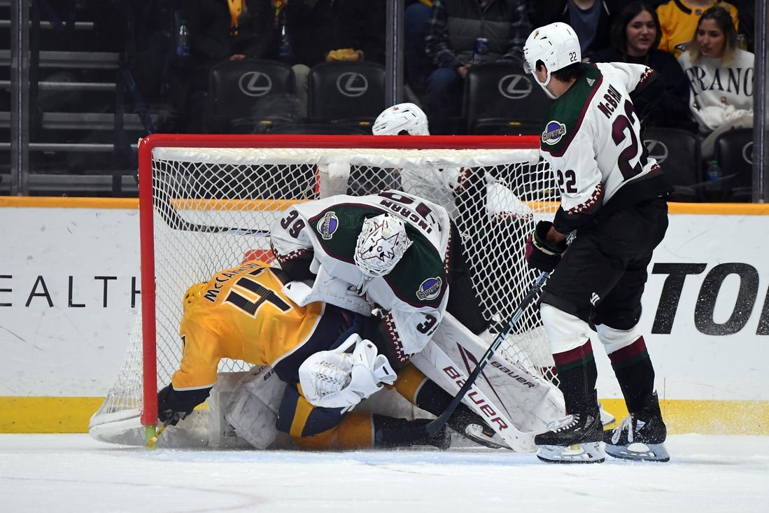 Ryan Mcdonaghs Ot Goal Propels Predators Past Coyotes Field Level