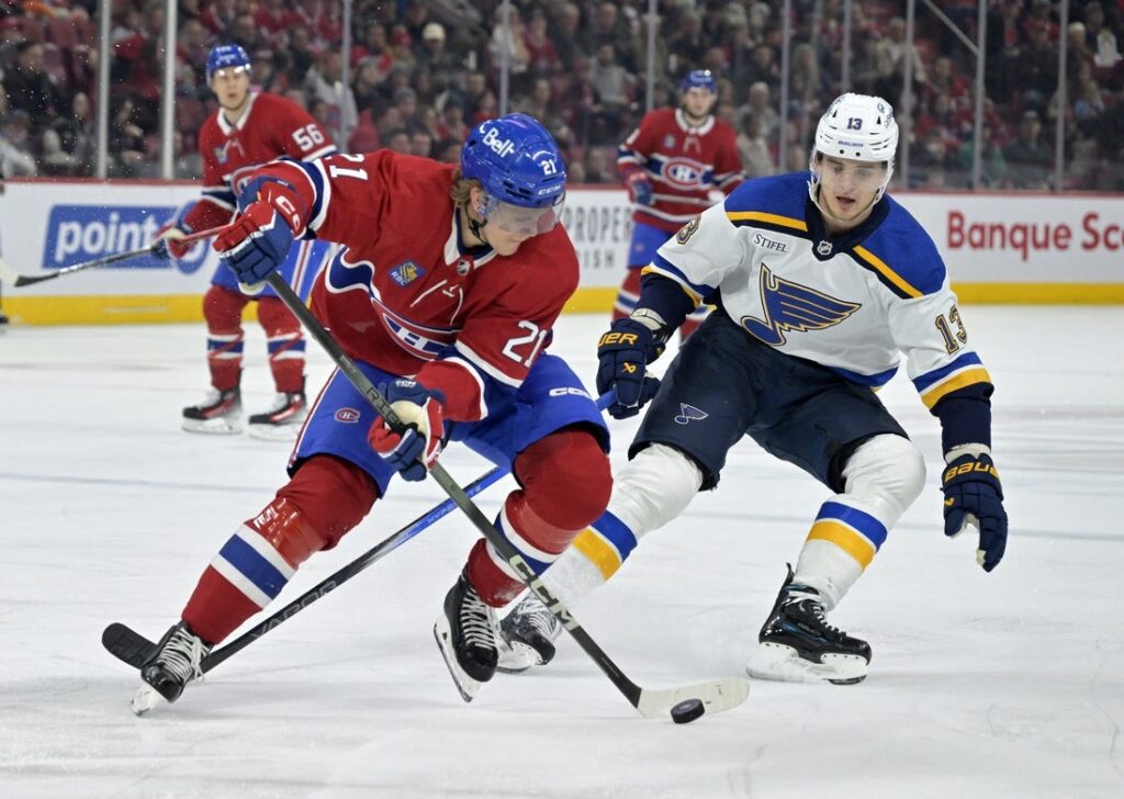 Blues Canadiens