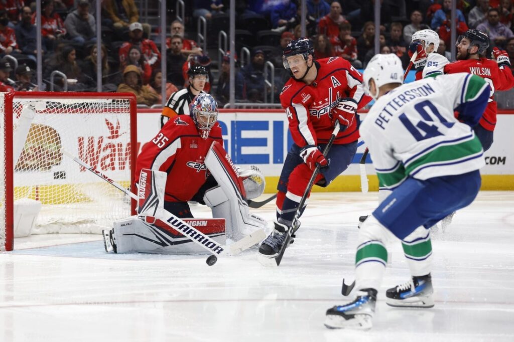 Canucks Capitals