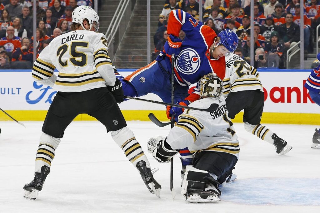 Bruins, Oilers