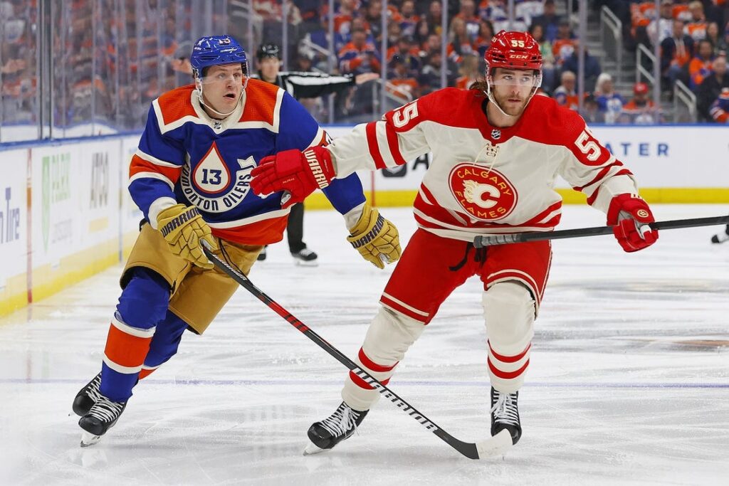 Flames, Oilers