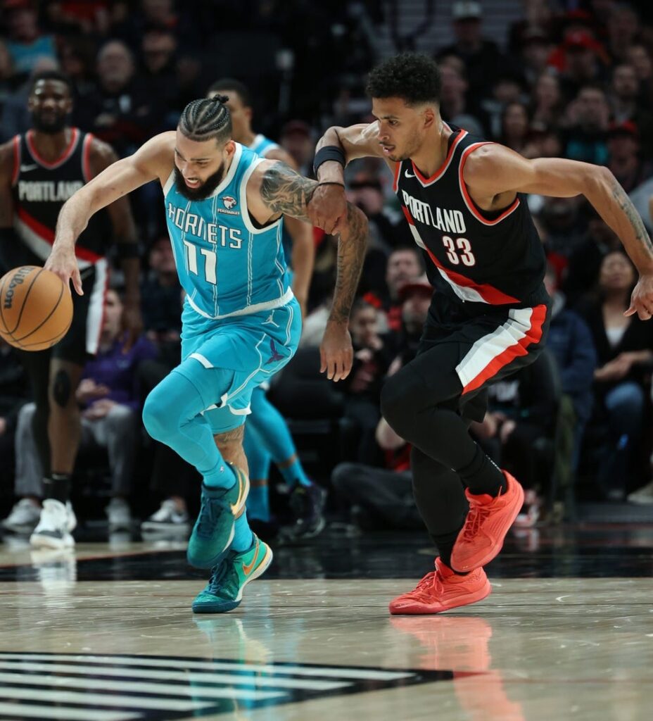 Hornets, Trail Blazers