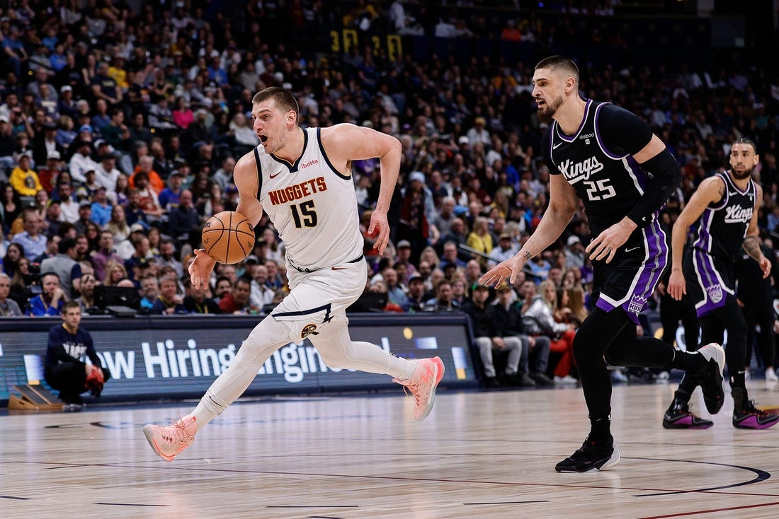 Nikola Jokic's triple-double powers Nuggets past Kings - Field Level Media  - Professional sports content solutions