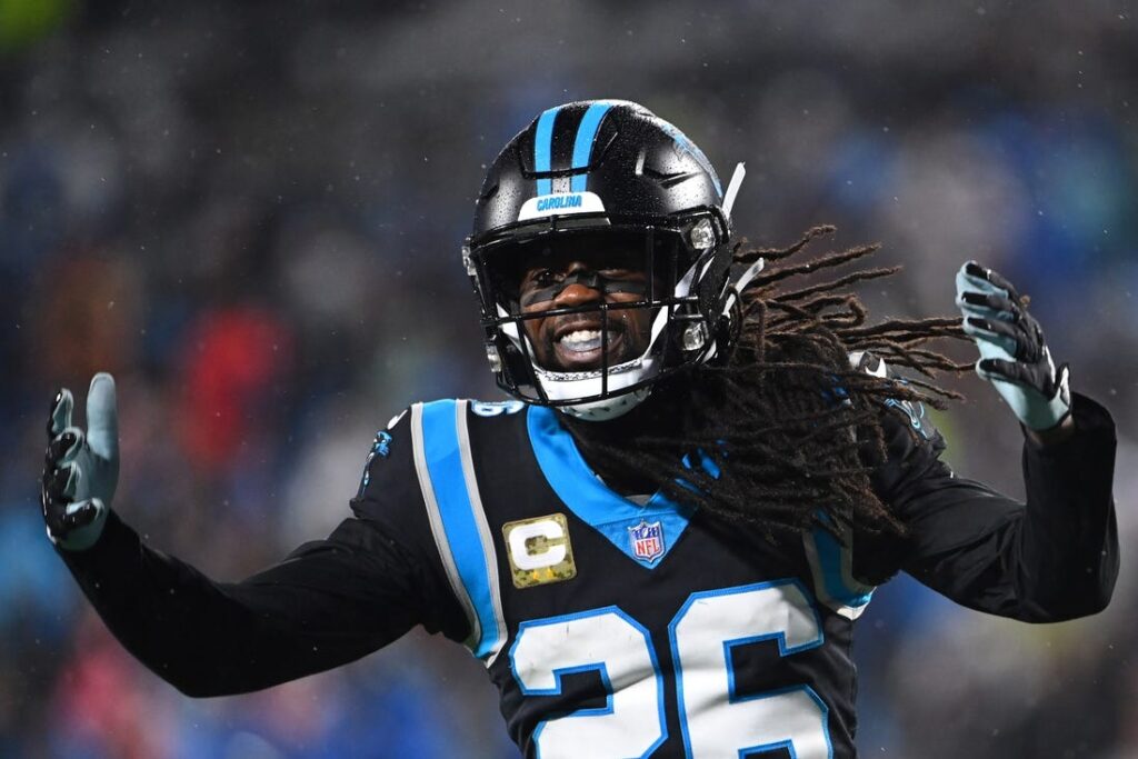 donte jackson panthers react