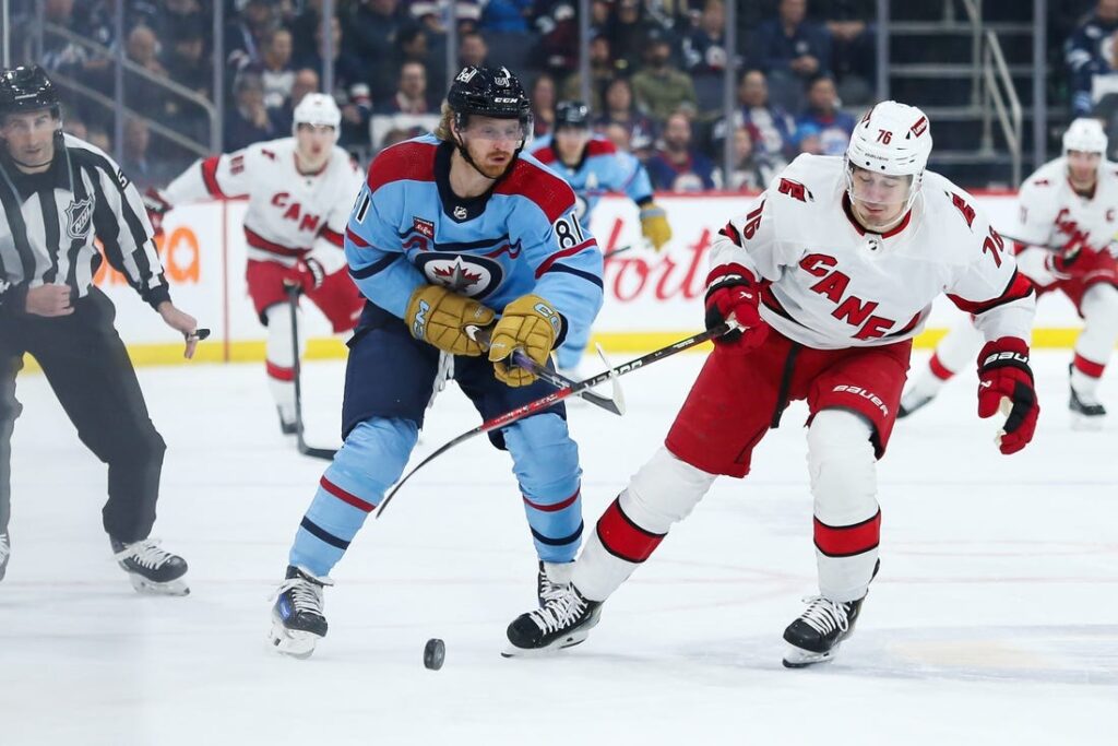 winnipeg carolina hurricanes