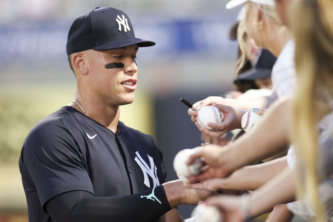 Yankees' Aaron Judge (abs) hopeful of Opening Day start Field Level