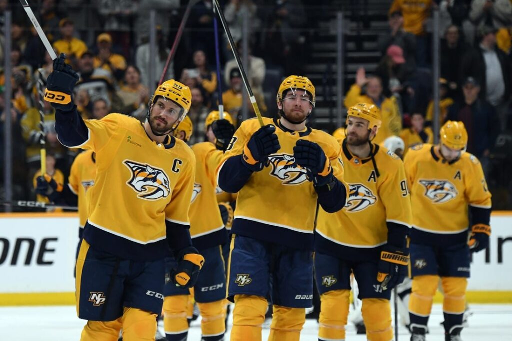 NHL roundup Preds rout Avs for 8th straight win Field Level