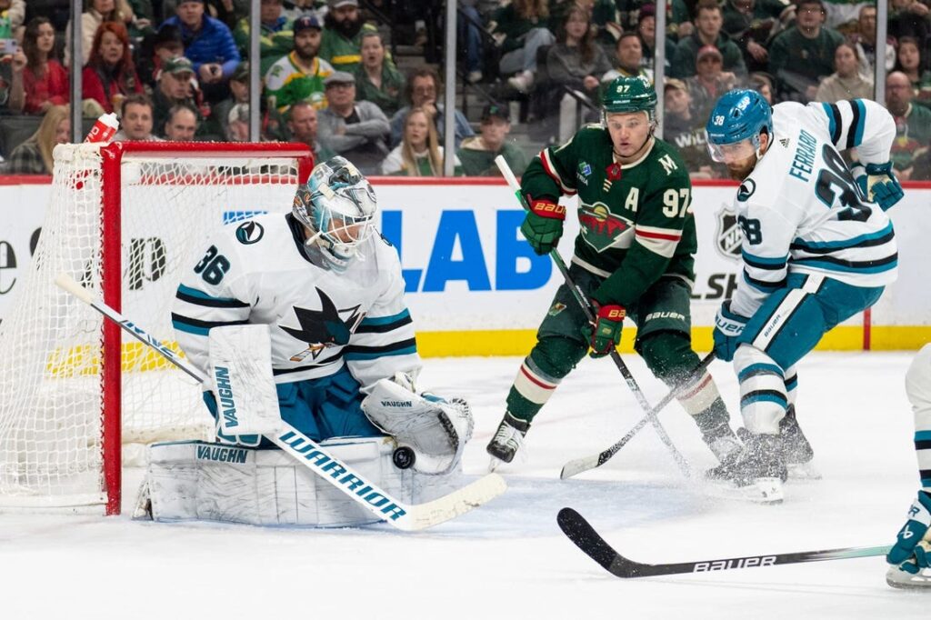 Kirill Kaprizov (hat Trick), Wild Come Back To Sink Sharks - Field ...