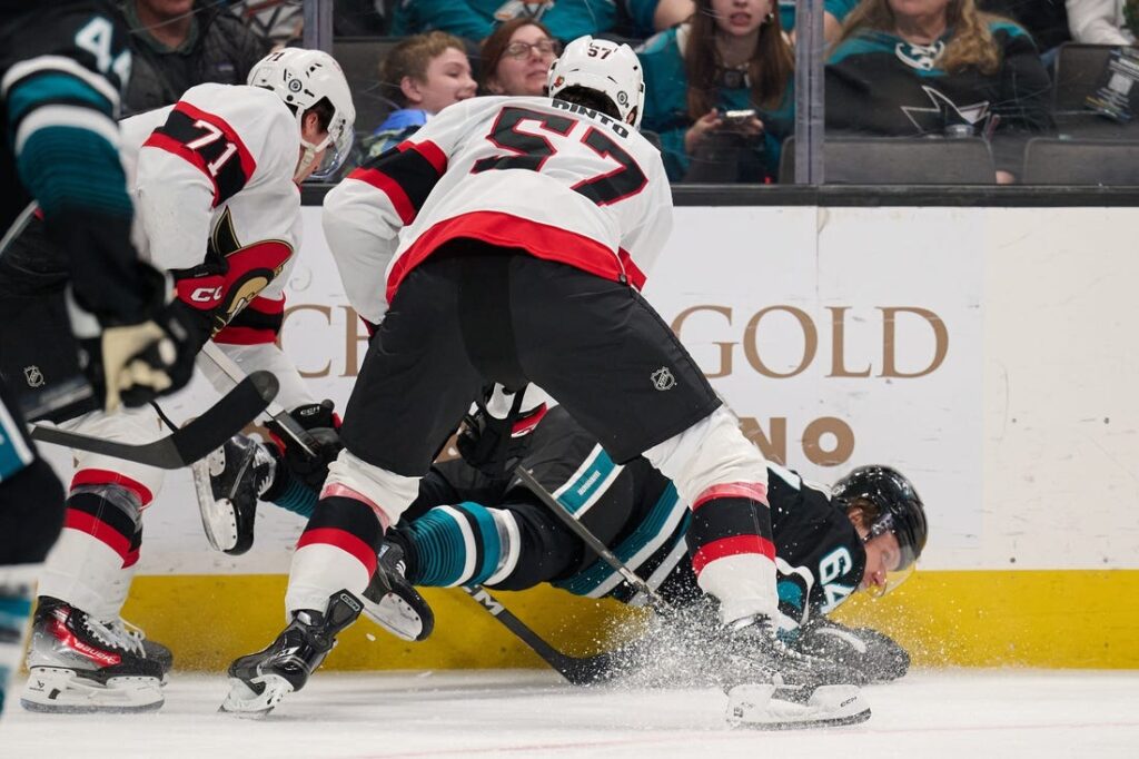 Senators, Sharks
