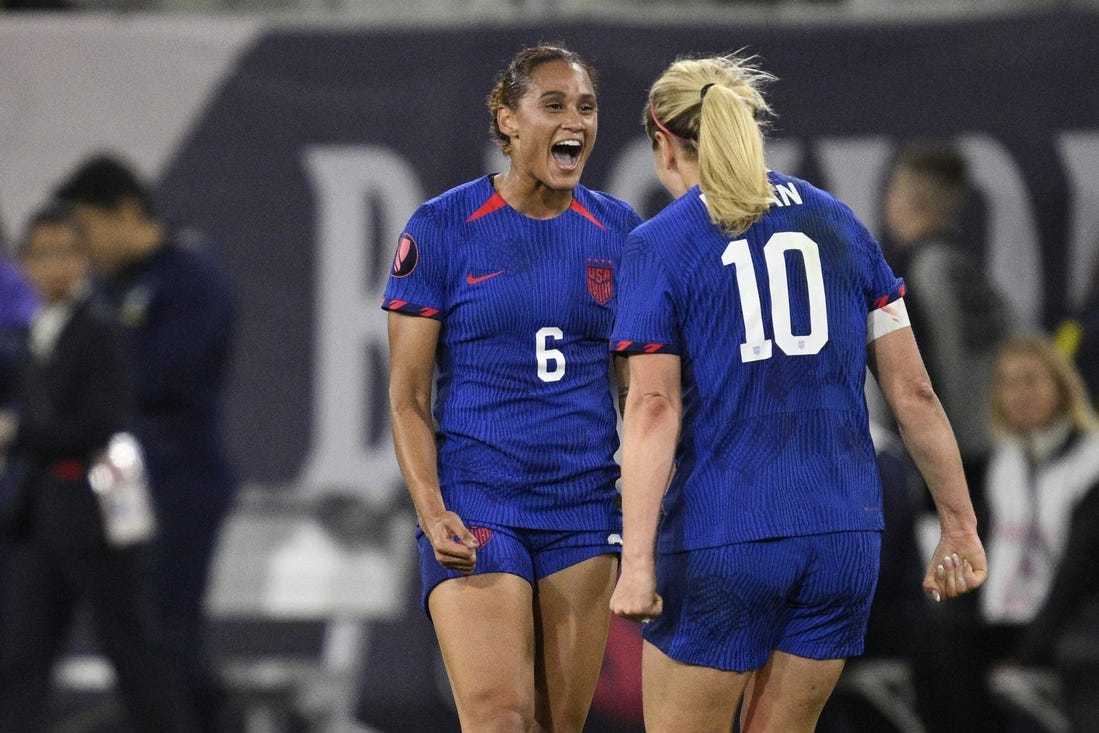 USWNT Silences Brazil, Wins CONCACAF W Gold Cup - Field Level Media ...