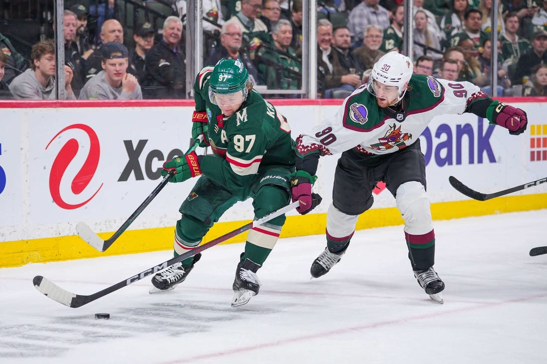 Kirill Kaprizov's 3-point Night Leads Wild Past Coyotes - Field Level ...