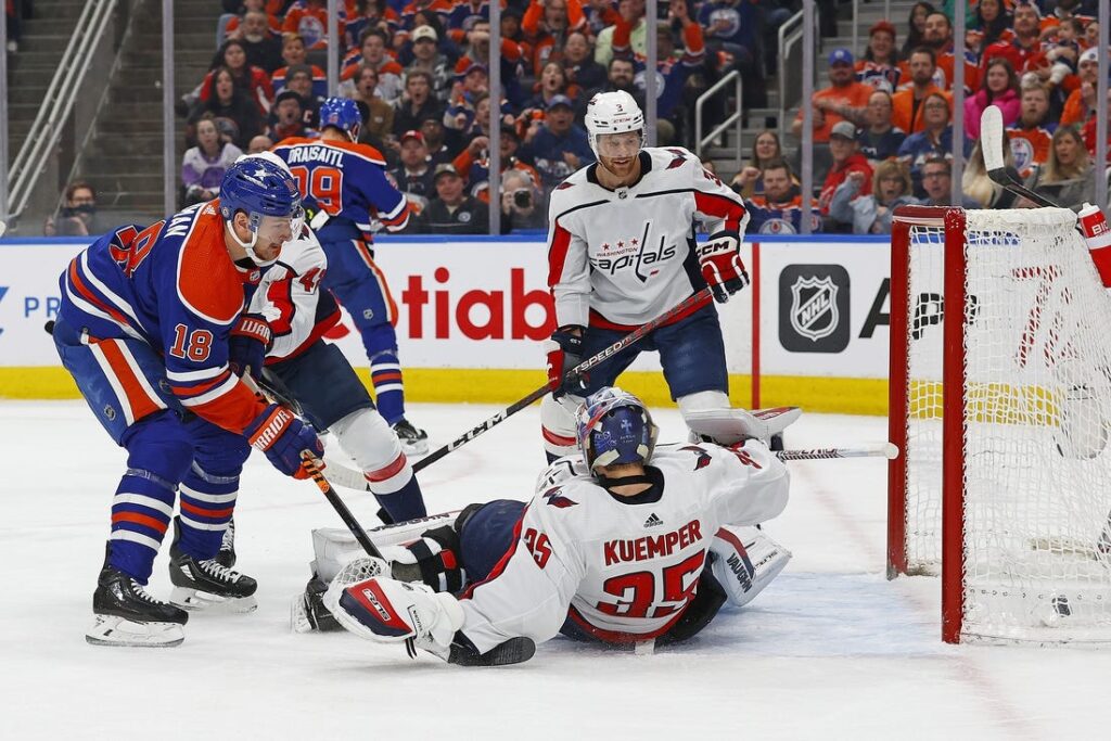 Capitals, Oilers