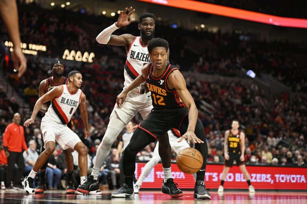 atlanta hawks blazers