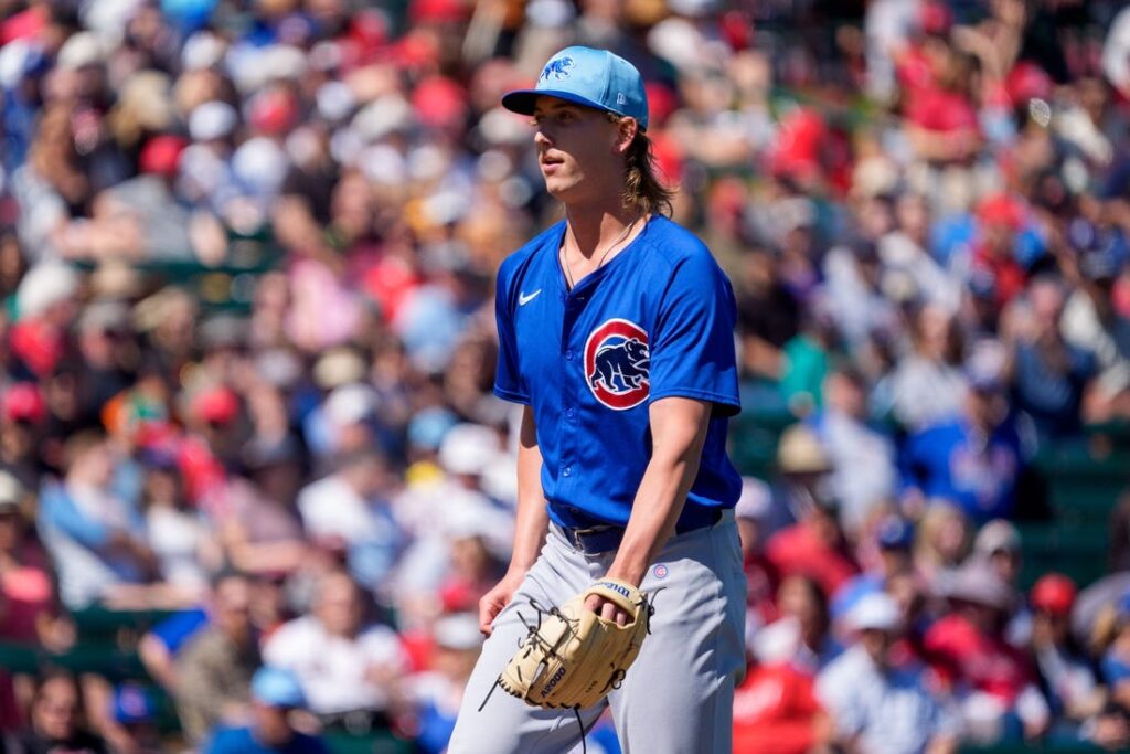 Cubs send LHP Justin Steele to IL, RHP Ben Brown recalled - Field Level ...