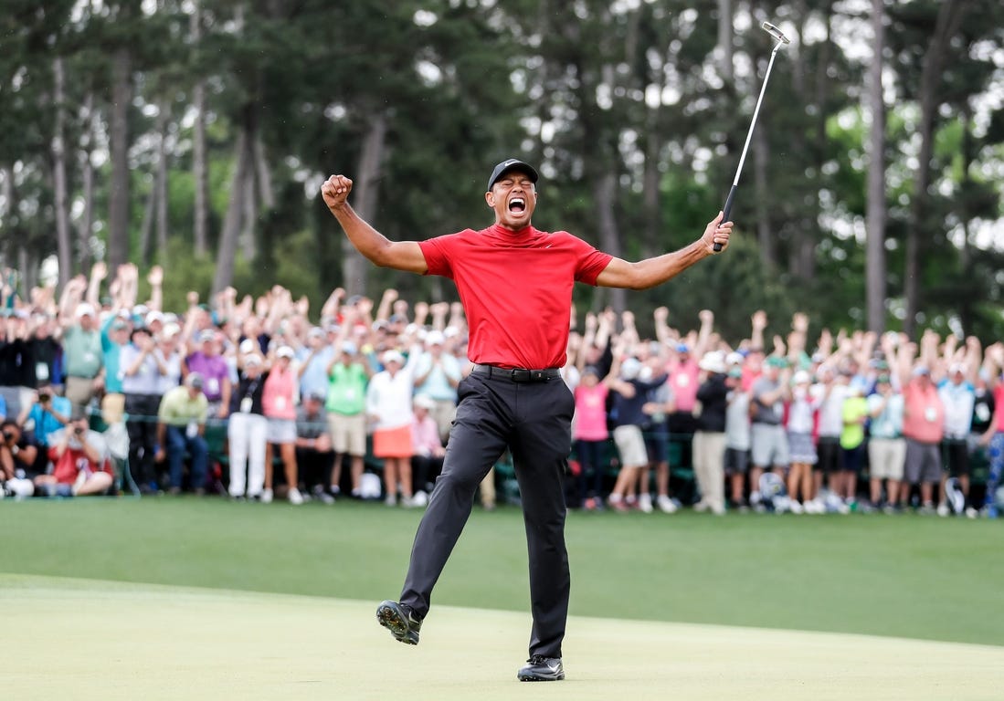 Tiger Woods officially entered into next month's Masters Field Level