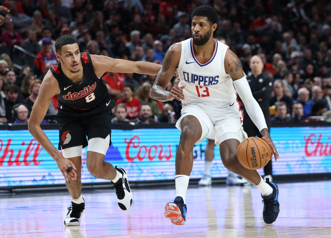 Paul George helps Clippers maintain mastery of Blazers - Field Level ...