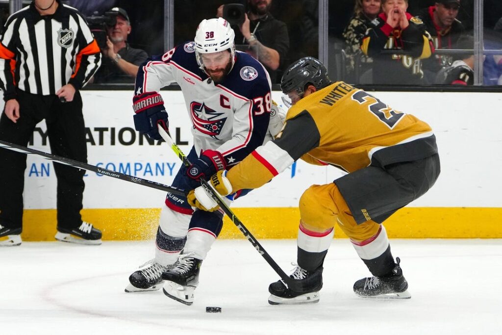 Jack Eichel (2 Goals) Leads Golden Knights Past Blue Jackets - Field ...