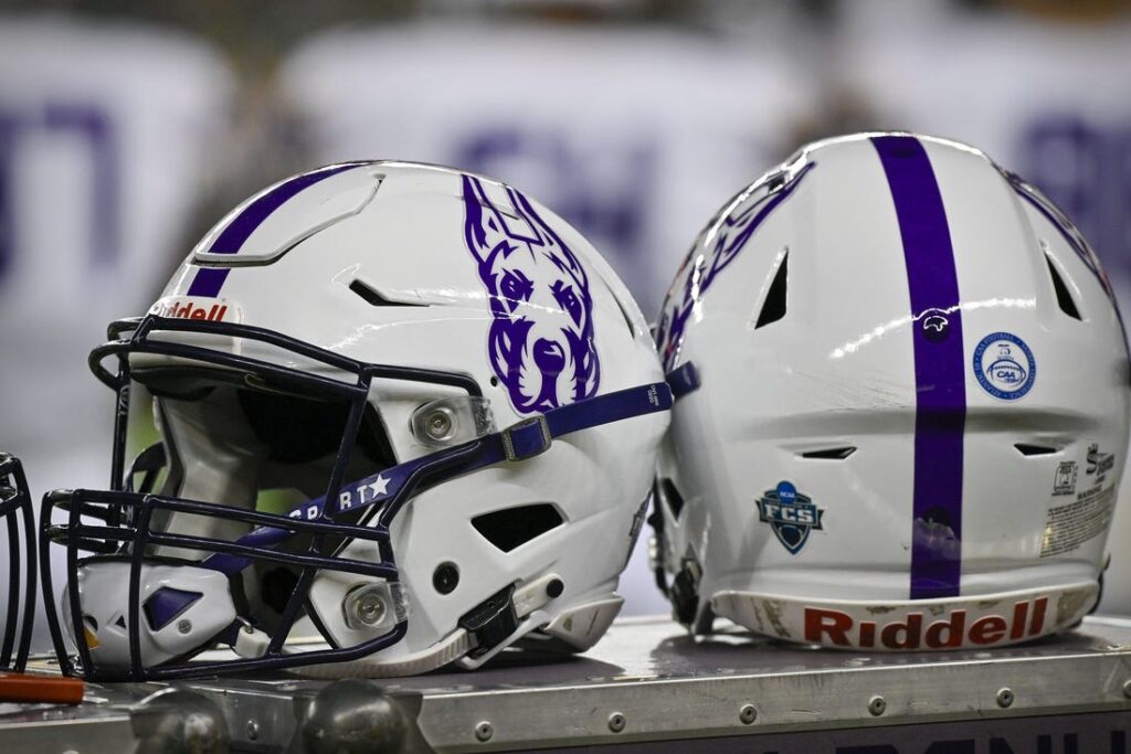 albany football helmet
