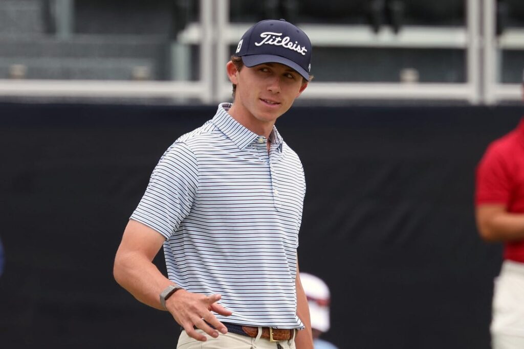 Gordon Sargent defers PGA Tour card, returning to Vanderbilt - Field ...