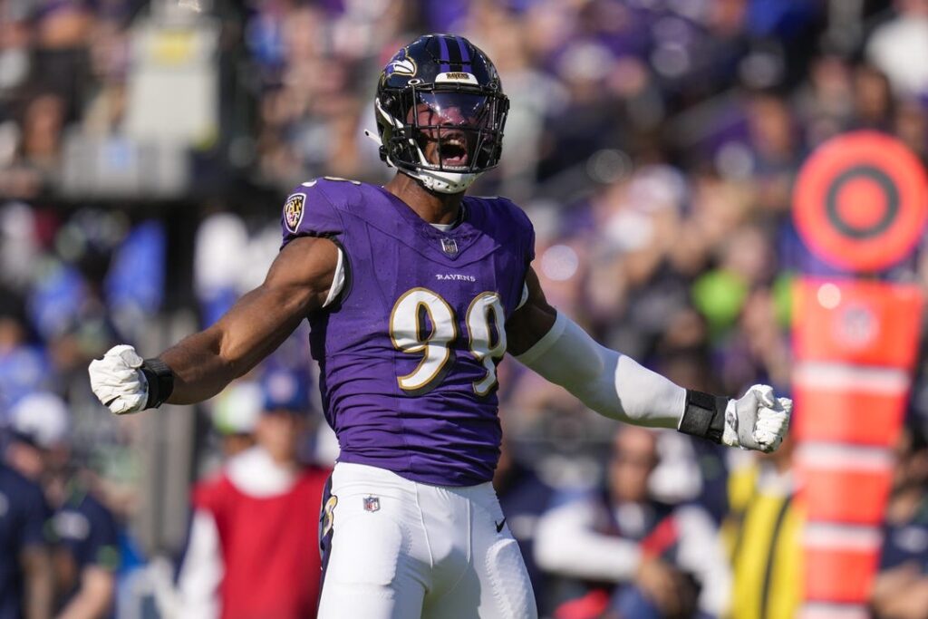 Ravens Pick Up LB Odafe Oweh's 5th-year Option - Field Level Media ...