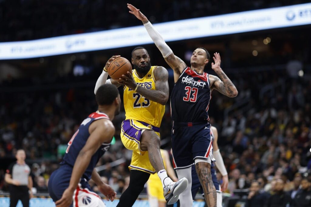 wizards, lakers