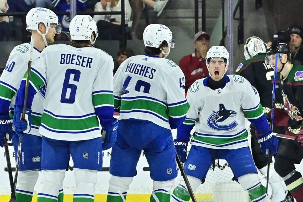 Conor Garland Nets Tiebreaker As Canucks Edge Coyotes - Field Level ...