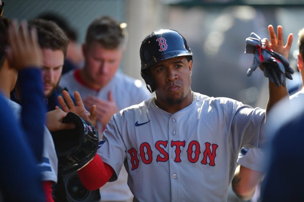 Reports: Red Sox CF Ceddanne Rafaela lands 8-year extension - Field ...