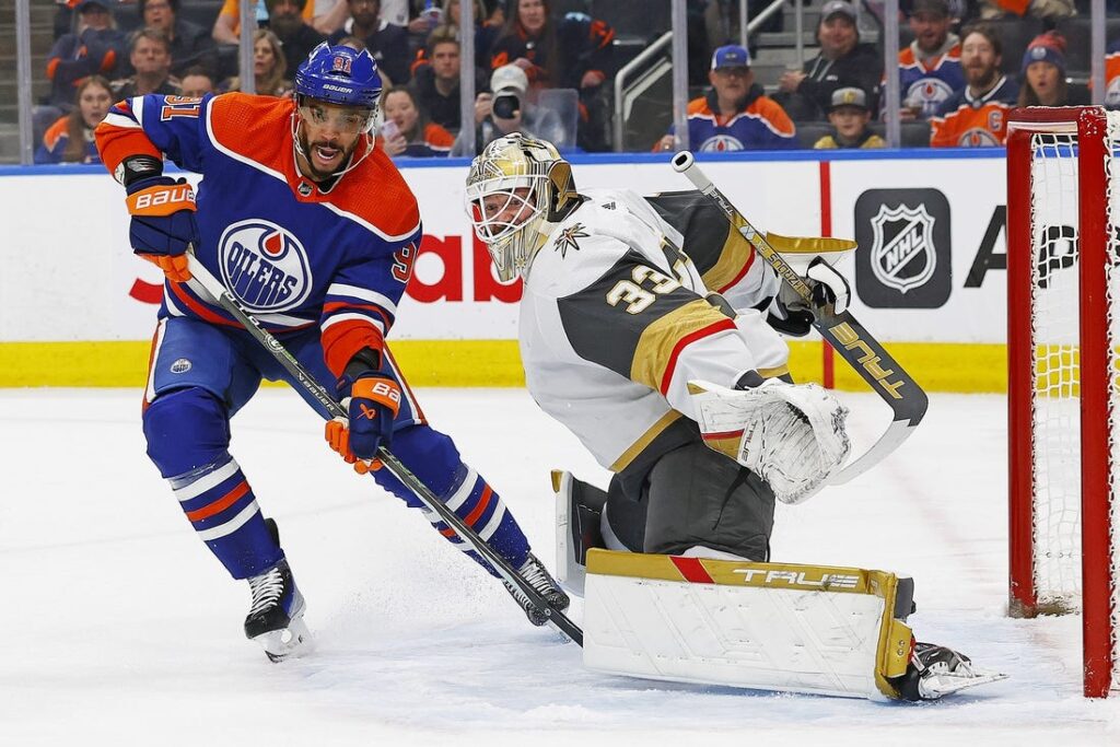 Oilers, Golden Knights