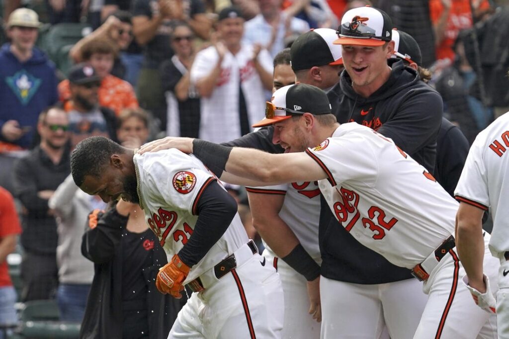 Orioles complete sweep of Twins on Cedric Mullins' walk-off HR - Field ...