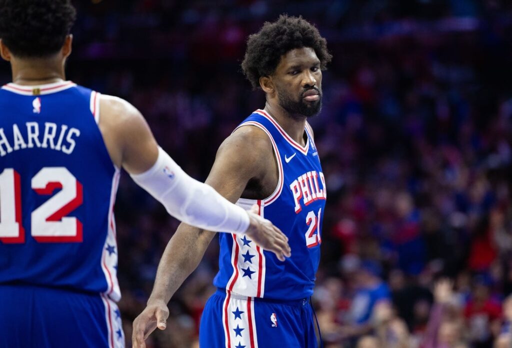 Joel Embiid plays through Bell's palsy: 'Pretty annoying' - Field Level  Media - Professional sports content solutions | FLM