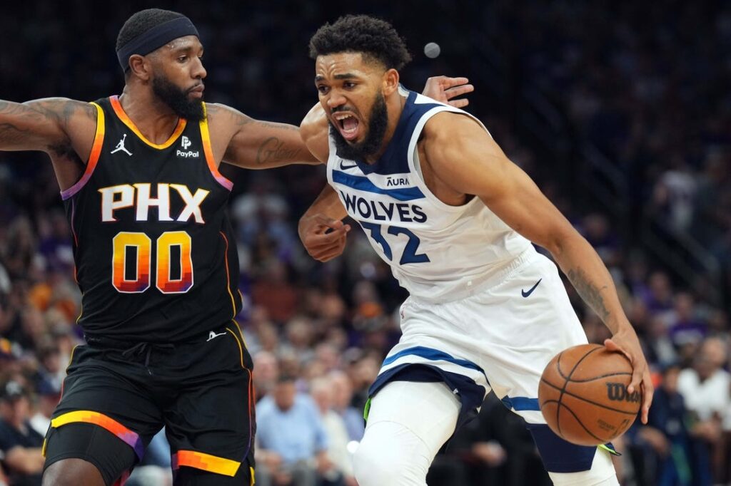 Wolves crush Suns, take 3-0 lead for 1st time in franchise history 