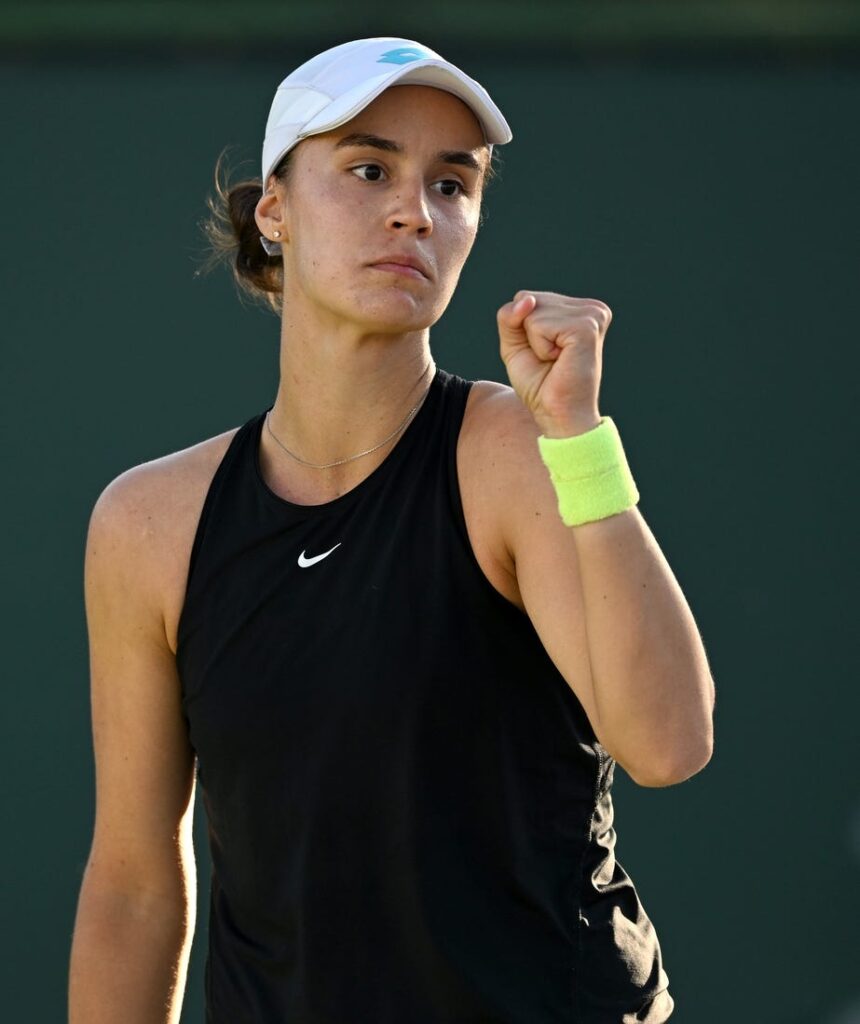 kalinina reacts