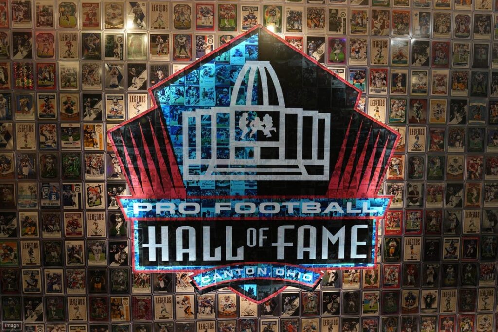 "pro football hall of fame" AND "logo"