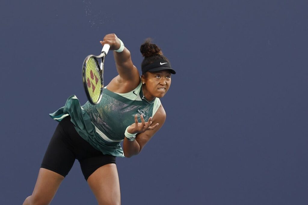 Naomi Osaka finishes strong, wins first-round match at French Open ...