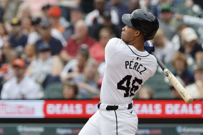 Wenceel Perez, Tigers chase series win over Cardinals - Field Level ...