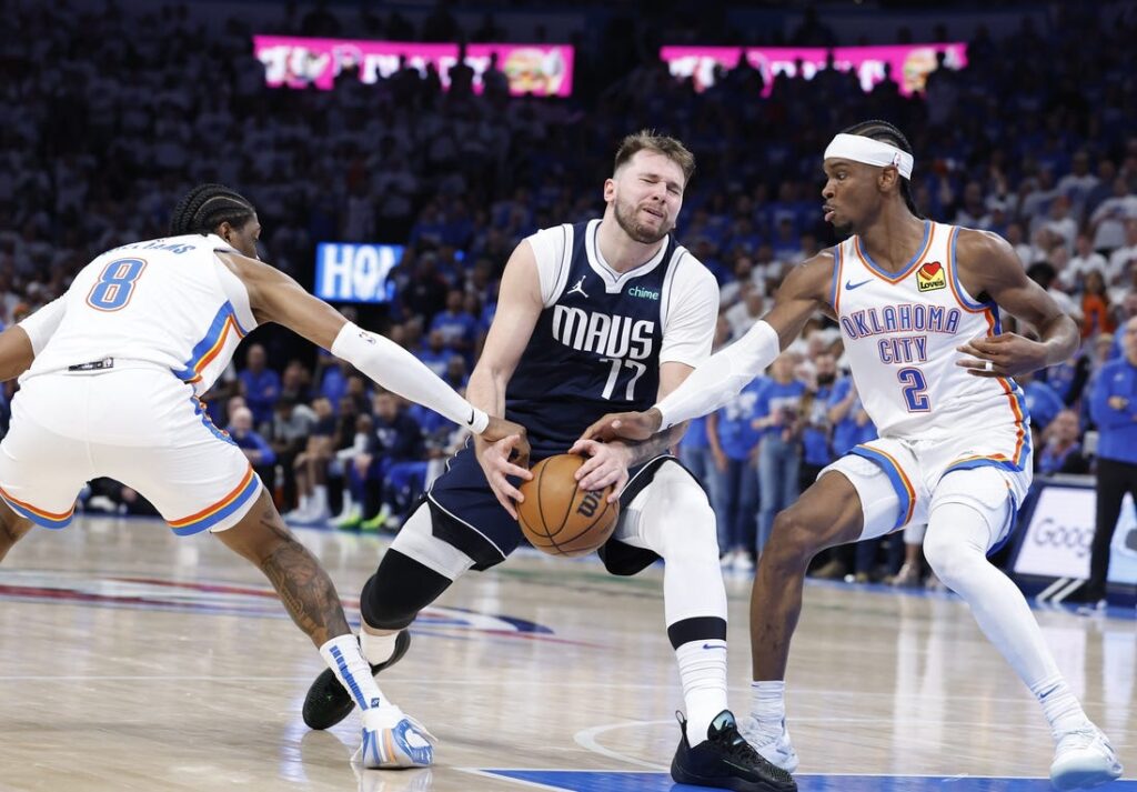 thunder, mavericks