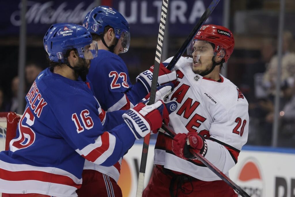 rangers, hurricanes