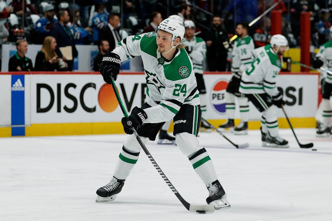 Stars F Roope Hintz out for Game 6 vs. Avalanche Field Level Media